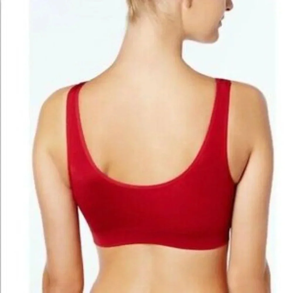 NWT WACOAL  B-SMOOTH Bralette red